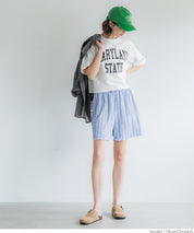 Elastic Willow Texture Lounge Shorts