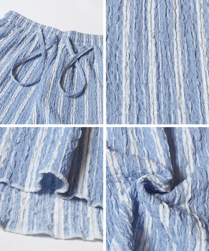 Elastic Willow Texture Lounge Shorts