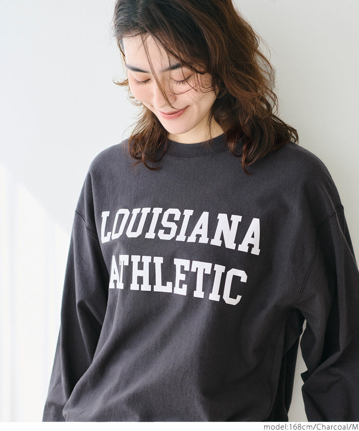 Vintage logo cotton long sleeve sweatshirt