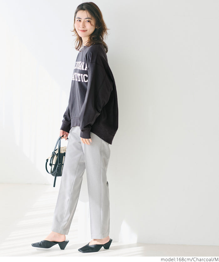 Vintage logo cotton long sleeve sweatshirt