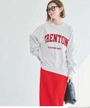 Vintage logo cotton long sleeve sweatshirt