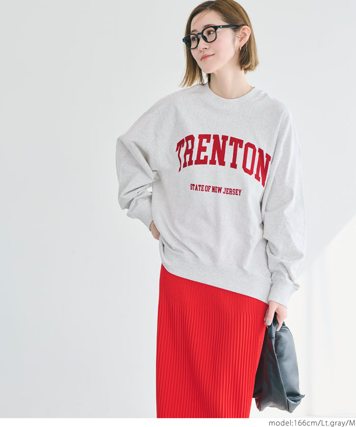 Vintage logo cotton long sleeve sweatshirt