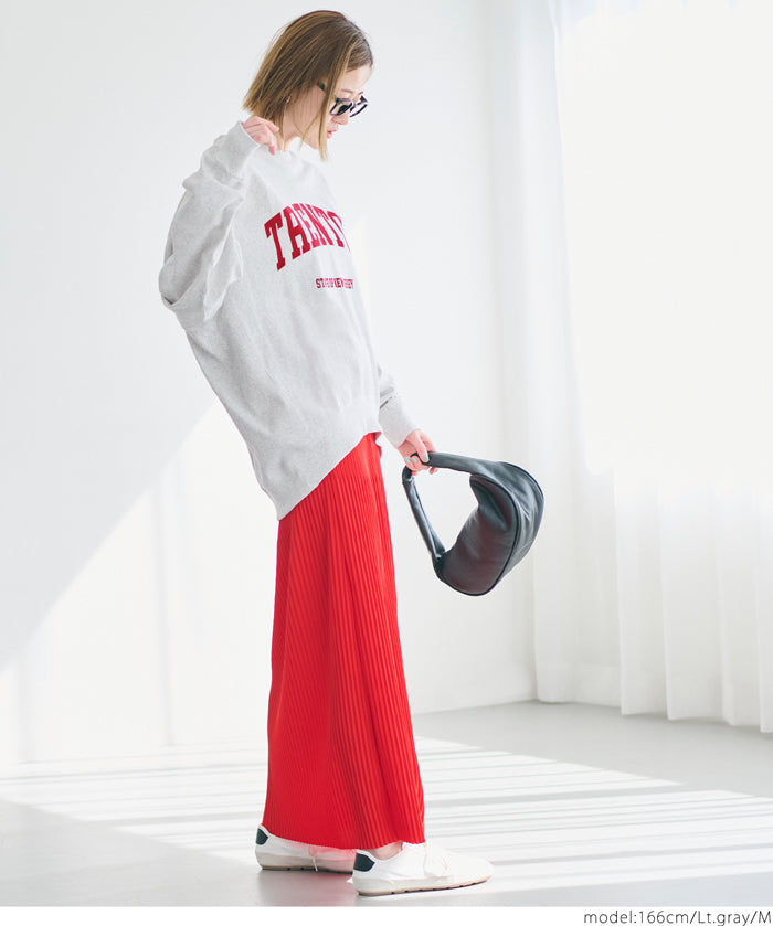 Vintage logo cotton long sleeve sweatshirt