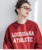 Vintage logo cotton long sleeve sweatshirt