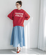 Vintage logo cotton long sleeve sweatshirt