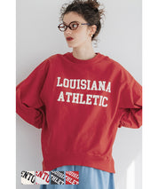 Vintage logo cotton long sleeve sweatshirt