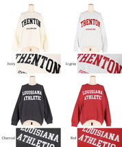 Vintage logo cotton long sleeve sweatshirt