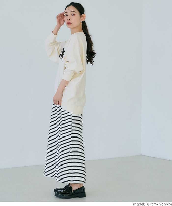 Vintage logo cotton long sleeve sweatshirt