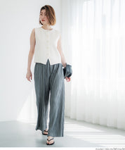 Simple Temperament Gold Button Knitted Vest