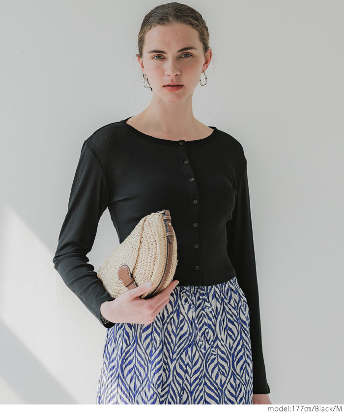 Sheer Fit Crew Neck Sweater