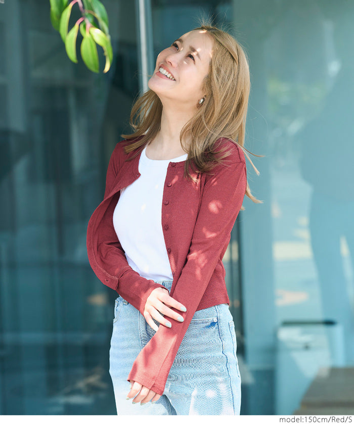 Sheer Fit Crew Neck Sweater