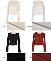 Sheer Fit Crew Neck Sweater