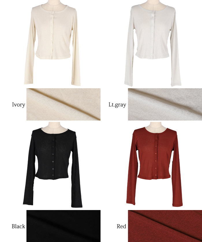 Sheer Fit Crew Neck Sweater