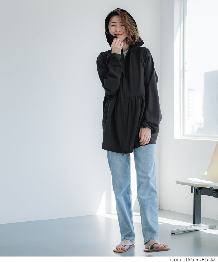 UV CUT! Japanese style mid-length slim sun protection jacket
