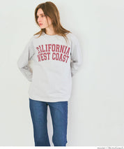American LOGO round neck cotton long sleeve casual sweatshirt