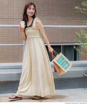 Willow pleated elastic ruffle dress with detachable shoulder straps