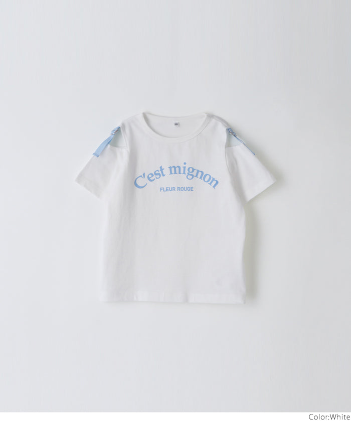 Children's off-shoulder top