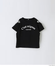 Children's off-shoulder top