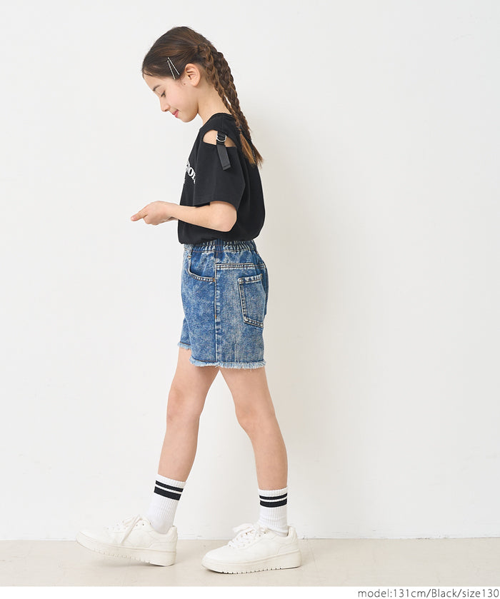 Children's off-shoulder top