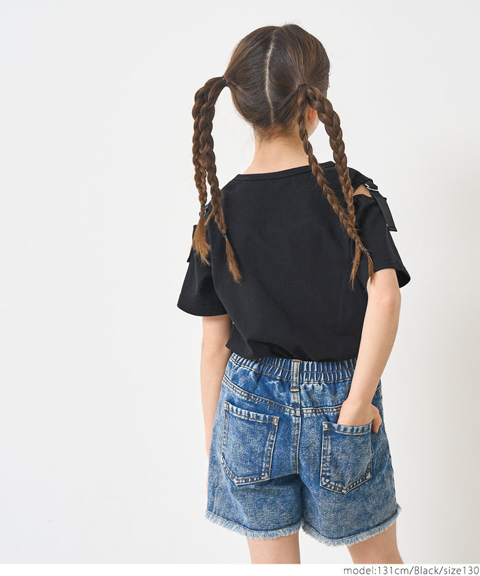 Children's off-shoulder top