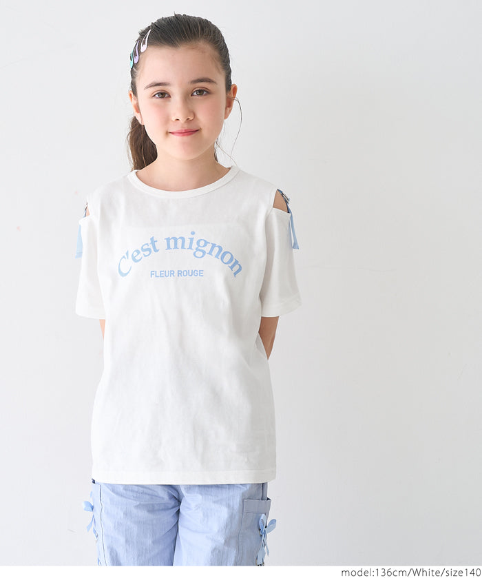Children's off-shoulder top