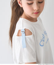 Children's off-shoulder top
