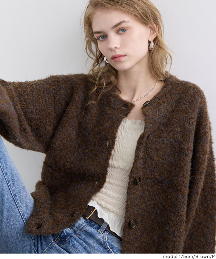 圈圈紗羊毛日系圓領衫 親子裝