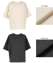 【Heavy Cotton】Men's Fake Two-Piece Layered T-shirt Tops