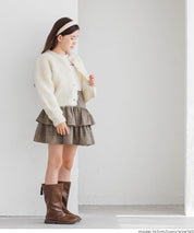 童裝圈圈紗羊毛日系圓領衫 親子裝