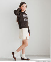 童裝英字LOGO圓領長袖毛衣 親子裝