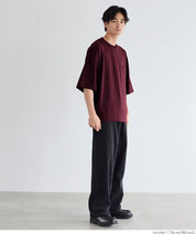 Men's cotton pocket shape basic short-sleeved T-shirt unisex