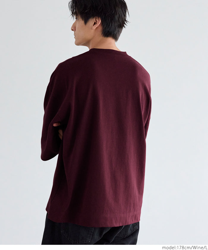 Men's cotton pocket shape basic short-sleeved T-shirt unisex