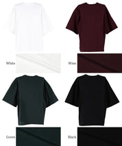Men's cotton pocket shape basic short-sleeved T-shirt unisex