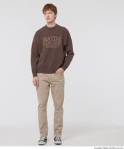 男裝英字LOGO圓領針織上衣