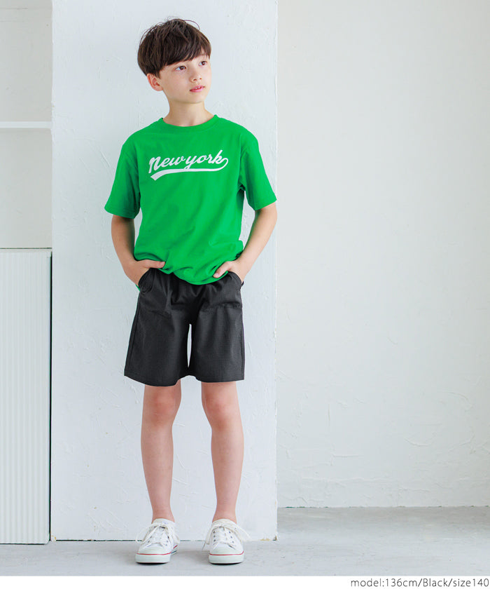 Kids Candy Color Breathable Shorts