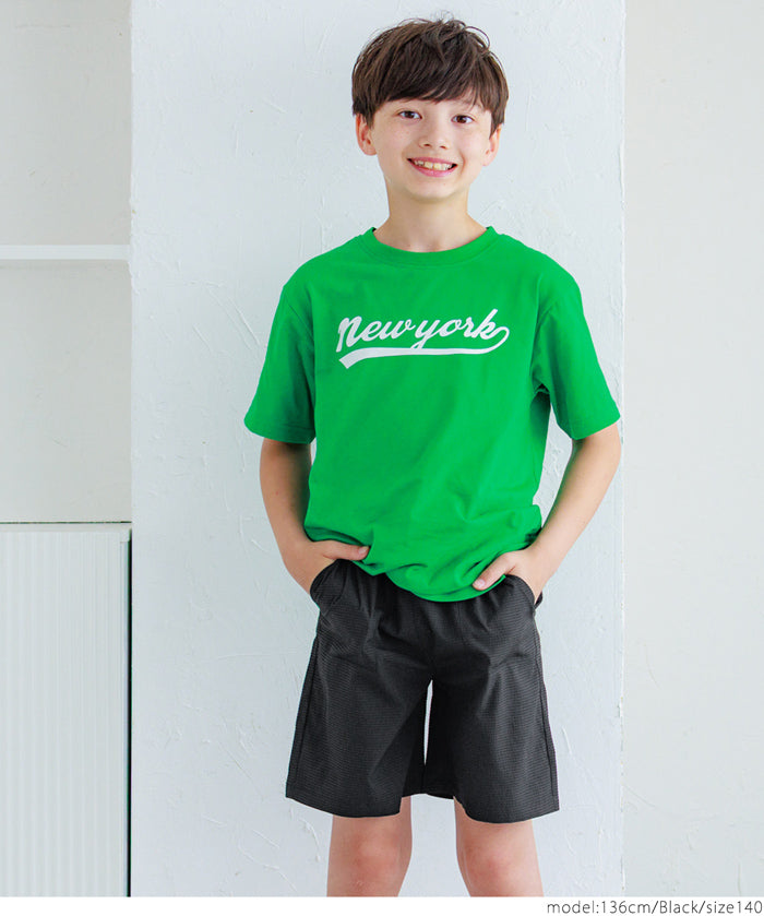 Kids Candy Color Breathable Shorts