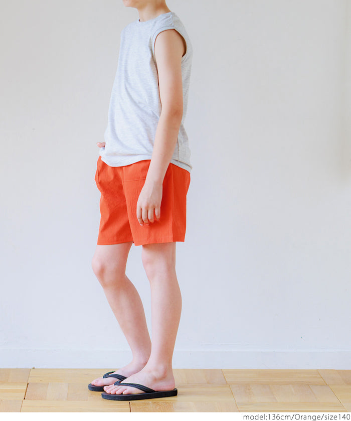 Kids Candy Color Breathable Shorts