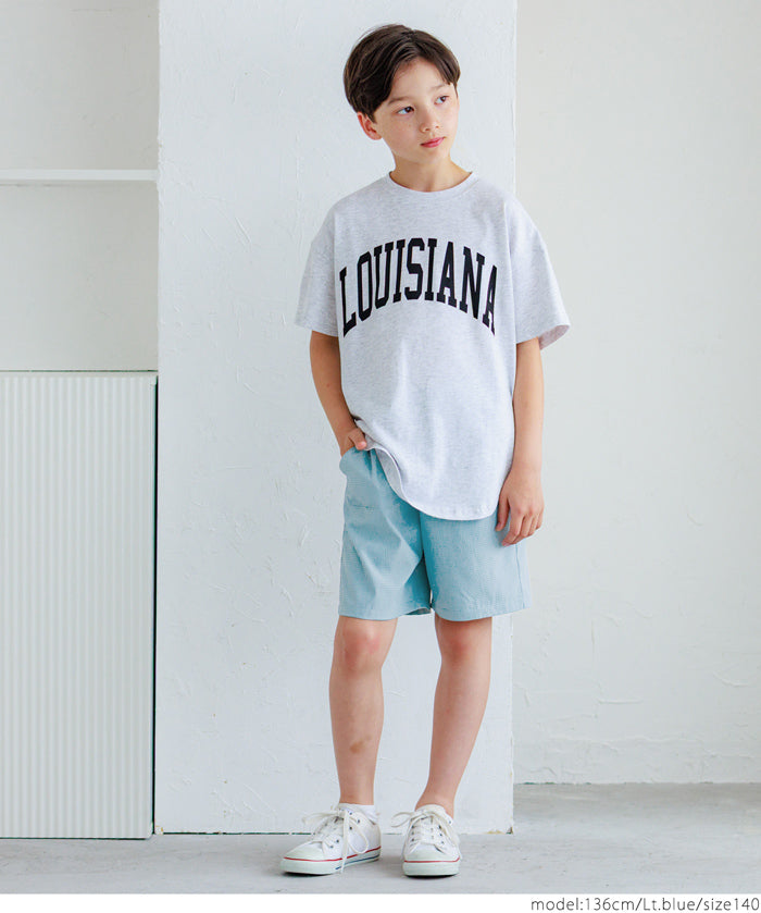 Kids Candy Color Breathable Shorts