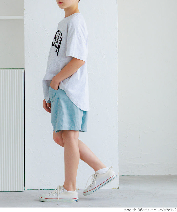 Kids Candy Color Breathable Shorts