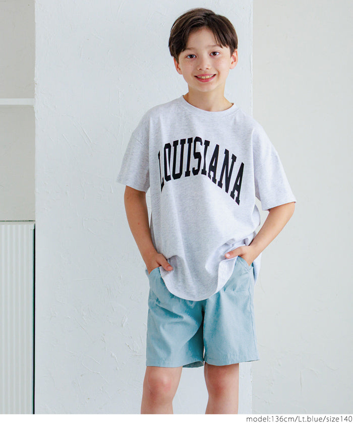 Kids Candy Color Breathable Shorts