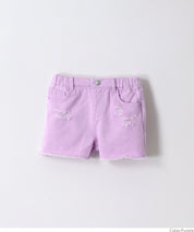Children's clothing ripped color shorts