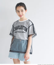 Children's clothing ripped color shorts