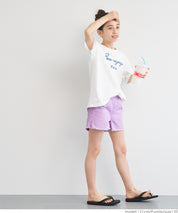 Children's clothing ripped color shorts
