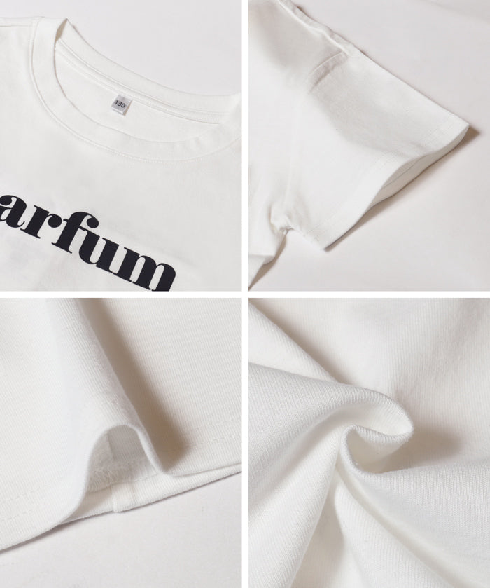 Children's clothing back basket empty heart short-sleeved top T-shirt