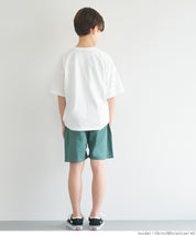 Children's embroidered short LOGO sleeve T-shirt