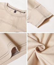 Kids' short-sleeved top with logo on the side