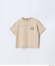 Kids' short-sleeved top with logo on the side