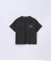 Kids' short-sleeved top with logo on the side