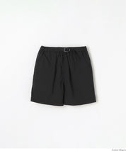 Kids' sporty-style belted nylon shorts