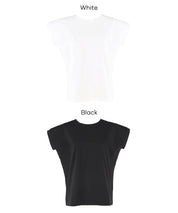 Green recycled fabric solid color short-sleeved T-shirt